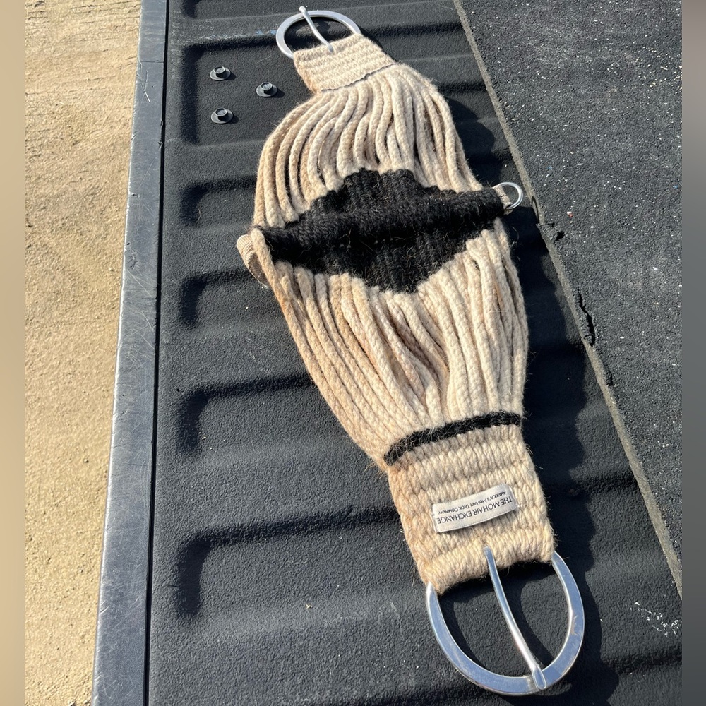 Mohair Horse Cinch - Roper - size 28”